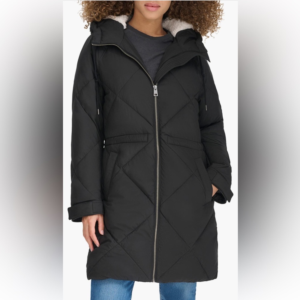 Levi’s Diamond Quilted Water Resistant Parka